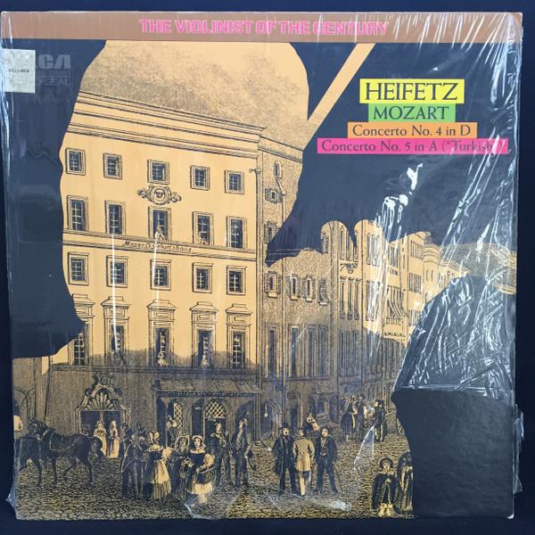 LP Record HEIFETZ - Mozart Concerto No. 4 In D / Concer AGL14906 RCA GOLD SEAL 1975 US Classical Used
LP Record HEIFETZ - Mozart Concerto No. 4 In D / Concer AGL14906 RCA GOLD SEAL 1975 US Classical Used