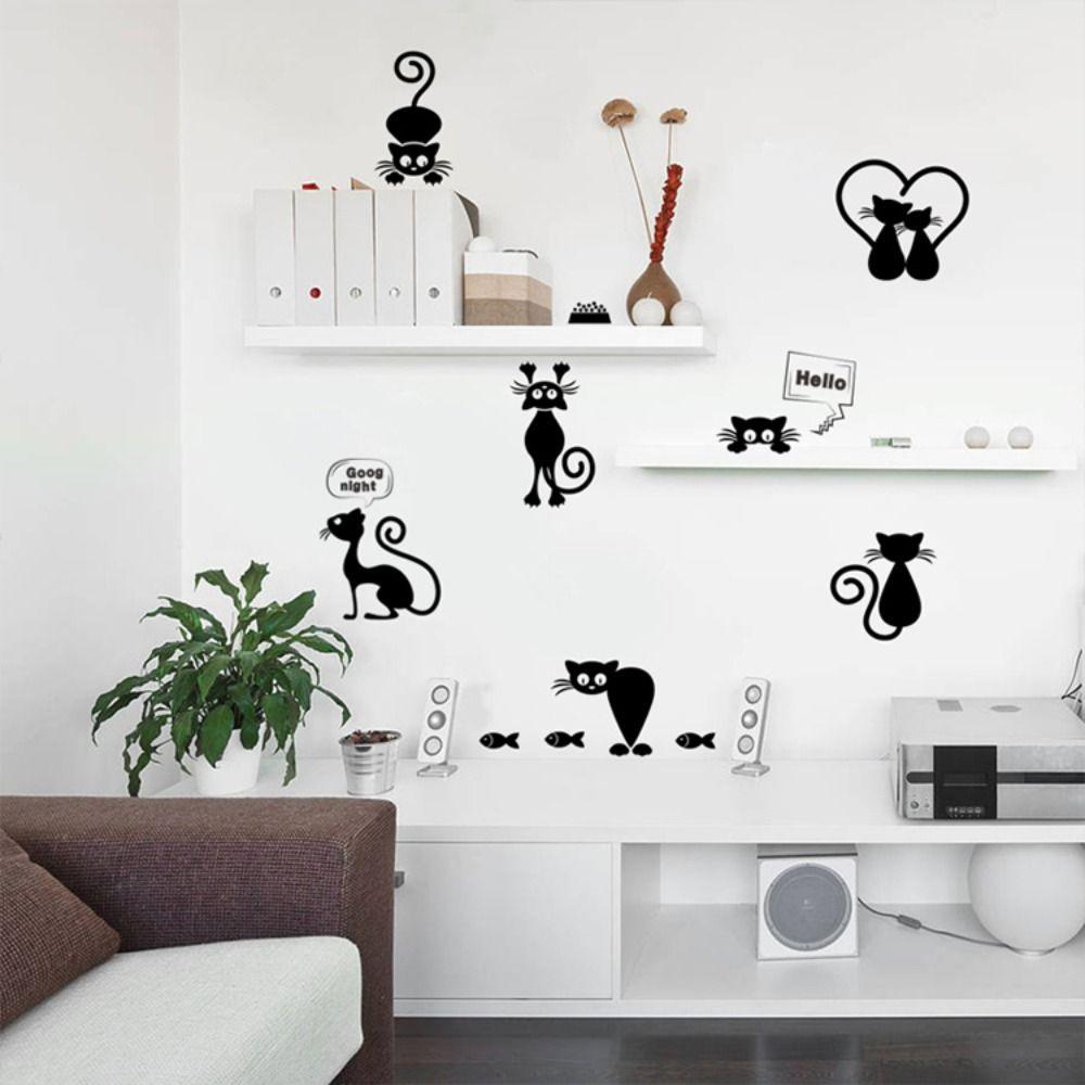 Waterproof Cat Switch Sticker Self-adhesive Mini Cat Decal Black Cat Wall Sticker Children s Room
Waterproof Cat Switch Sticker Self-adhesive Mini Cat Decal Black Cat Wall Sticker Children s Room