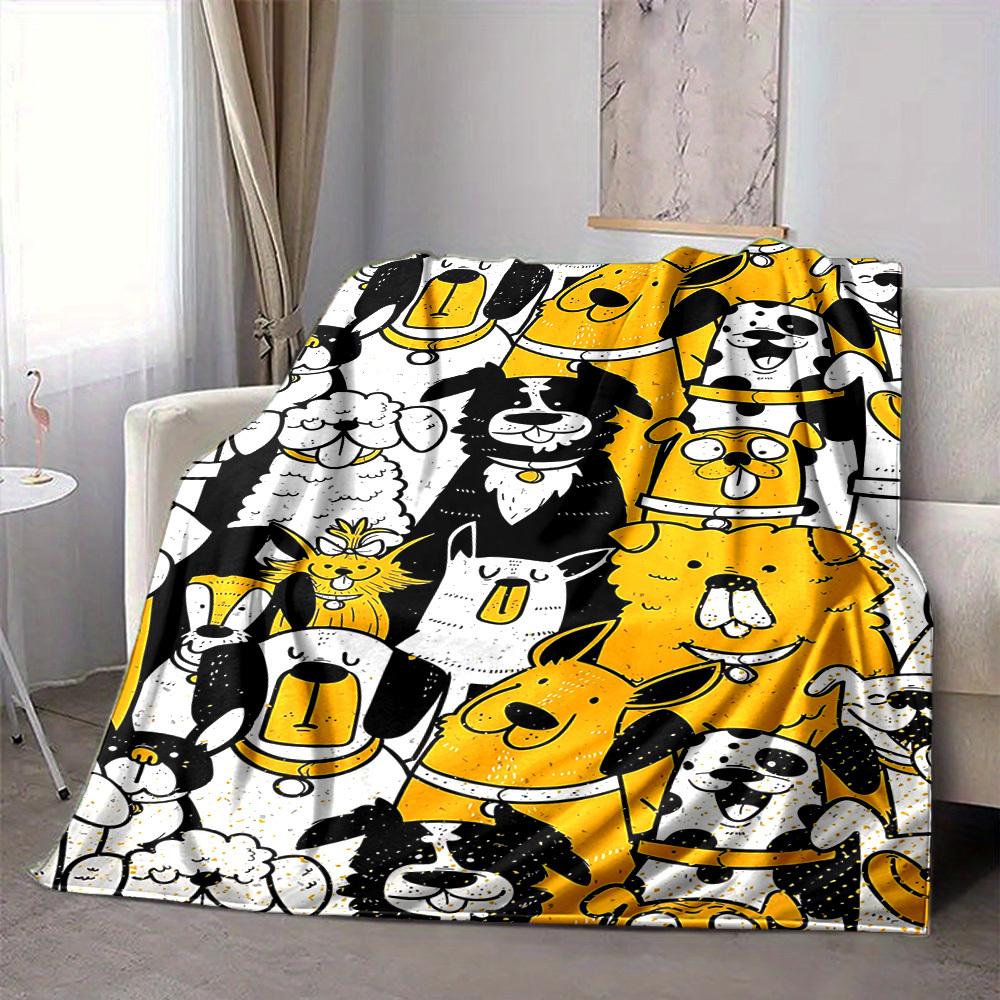 1pc Dogs Pets Print Blanket Lightweight Flannel Throw Blanket For Sofa, Bed, Living Room, Office, Outdoor Travel, Camping 80cmx120cm
1pc Dogs Pets Print Blanket Lightweight Flannel Throw Blanket For Sofa, Bed, Living Room, Office, Outdoor Travel, Camping 80cmx120cm