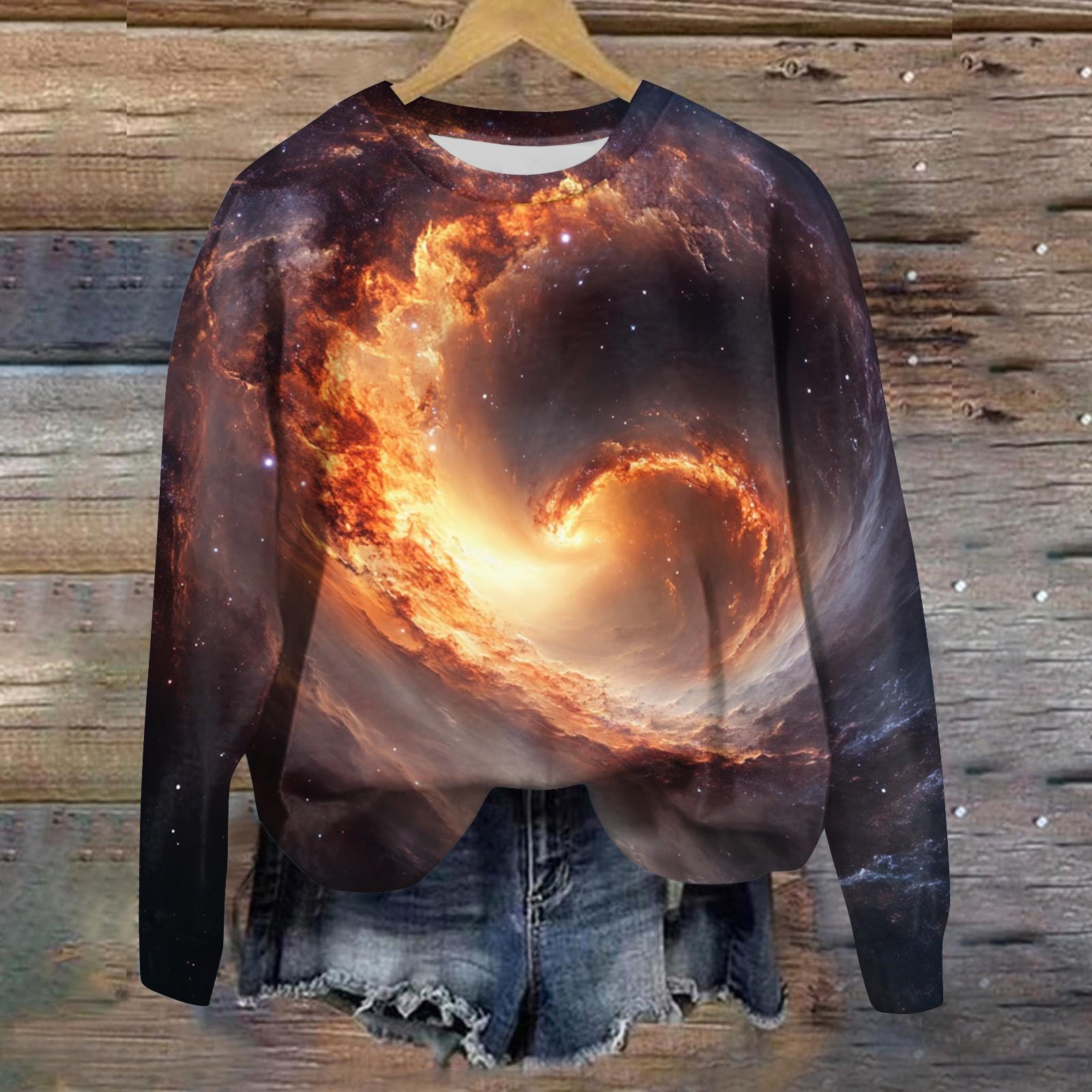 Женская свободная повседневная толстовка с круглым вырезом и длинными рукавами, модный топ с длинными рукавами XL оранжевый
Женская свободная повседневная толстовка с круглым вырезом и длинными рукавами, модный топ с длинными рукавами XL оранжевый