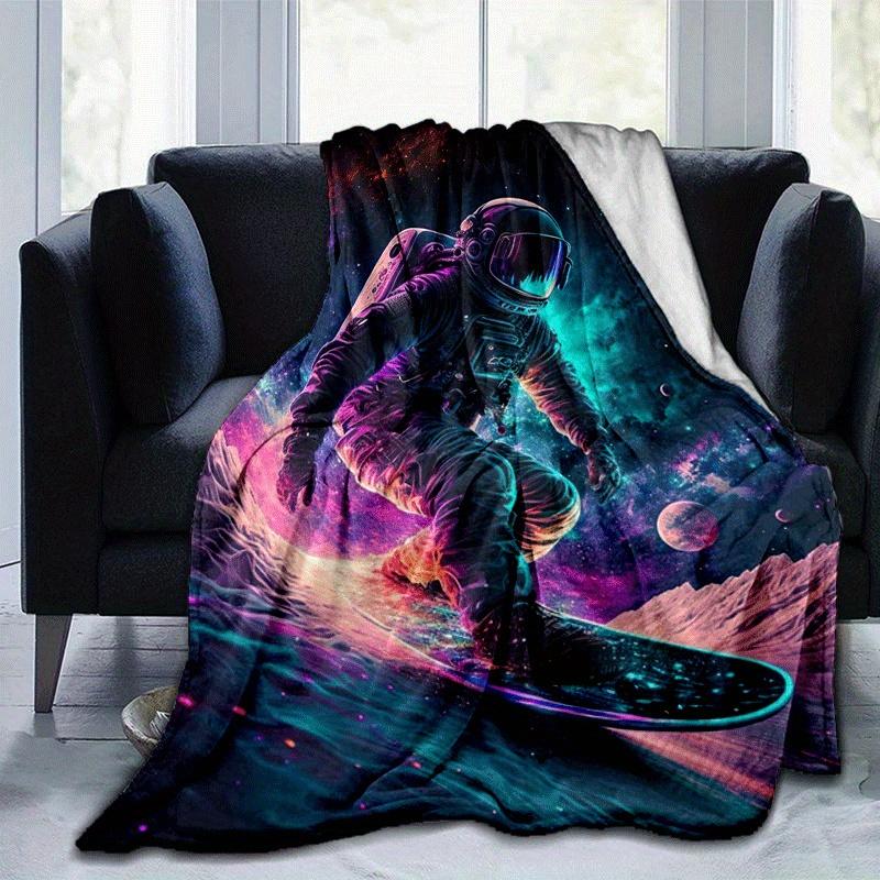1pc Astronaut Printing Lightweight Flannel Blanket, Comfortable and Warm Blanket, for Camping Sofa Bed and Couch Office, Gift 100x150cm
1pc Astronaut Printing Lightweight Flannel Blanket, Comfortable and Warm Blanket, for Camping Sofa Bed and Couch Office, Gift 100x150cm