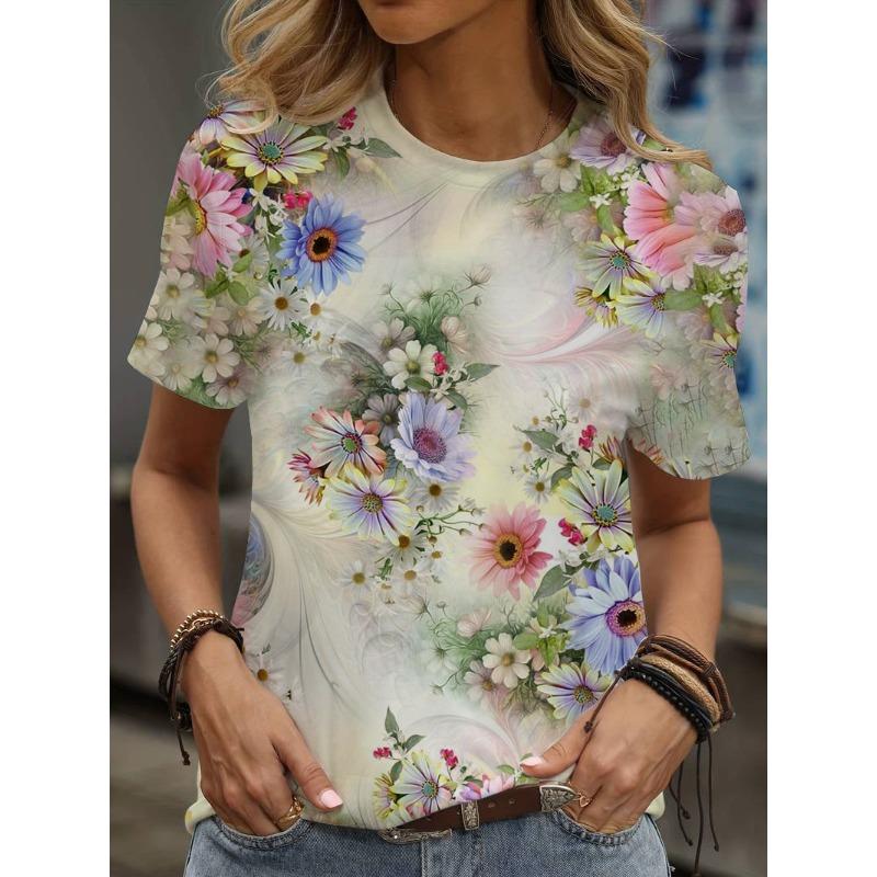 Women s 3D Printed Cartoon Graphic T-shirt Crew Collar Shirt Casual Short Sleeved Top Summer T-shirt M
Women s 3D Printed Cartoon Graphic T-shirt Crew Collar Shirt Casual Short Sleeved Top Summer T-shirt M