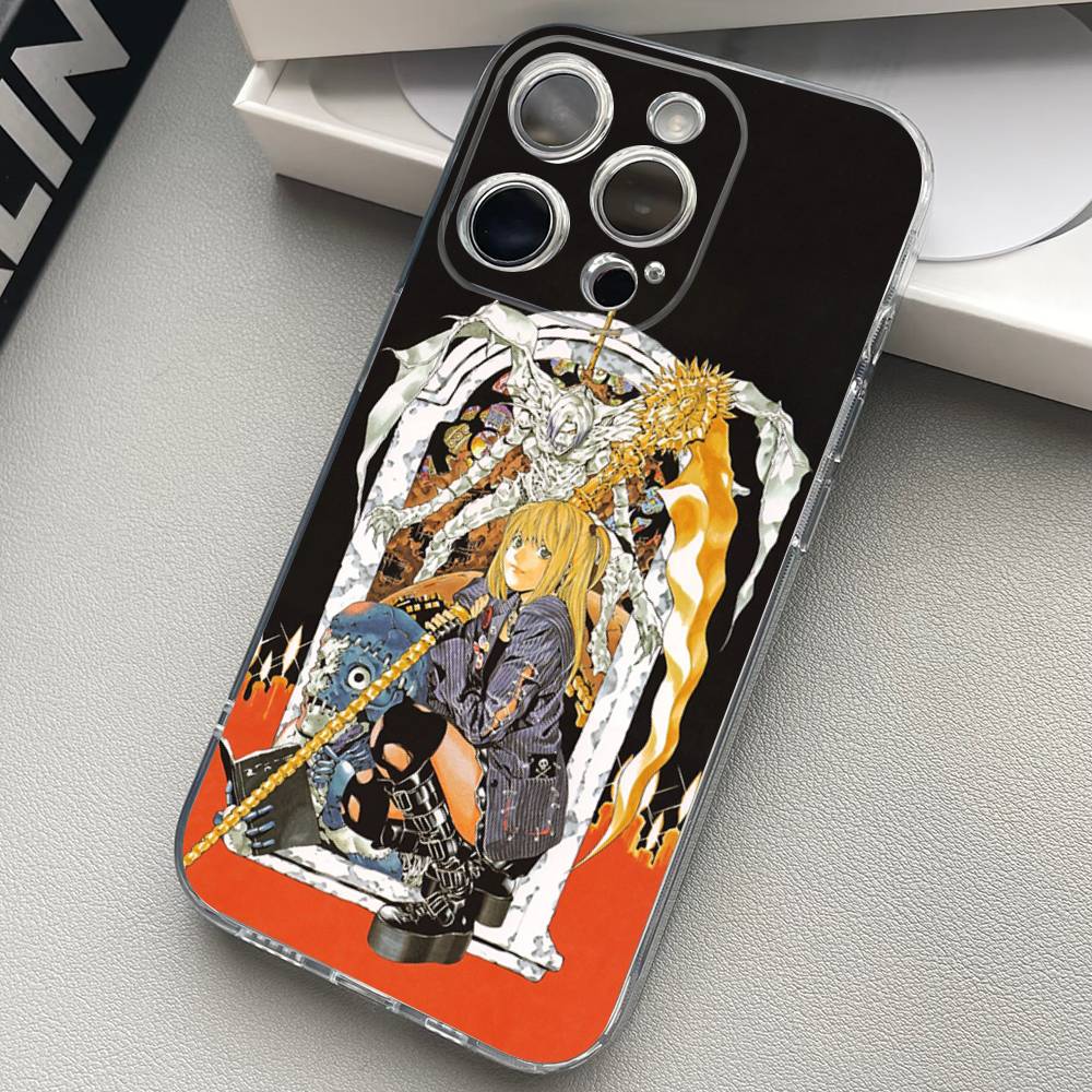 Misa anime D-Death N-Note Clear Silicone Soft TPU Phone Case For iphone 17 16 15 14 Plus 13 12 Mini 11 Pro Max Shell Capa iPhone 14
Misa anime D-Death N-Note Clear Silicone Soft TPU Phone Case For iphone 17 16 15 14 Plus 13 12 Mini 11 Pro Max Shell Capa iPhone 14