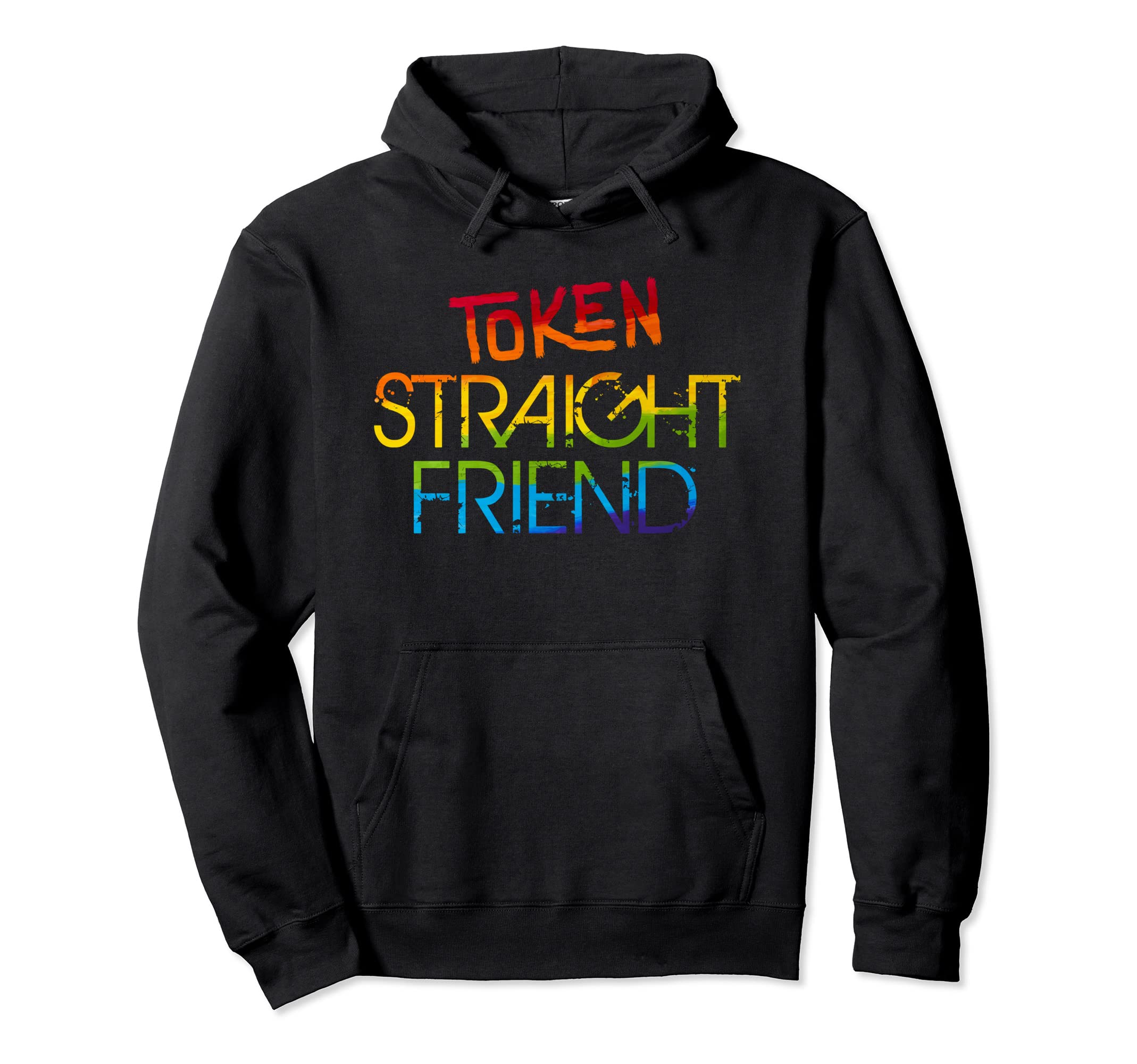 Token Straight Friend LGBTQ Rainbow Pride Hoodie чорний
Token Straight Friend LGBTQ Rainbow Pride Hoodie чорний