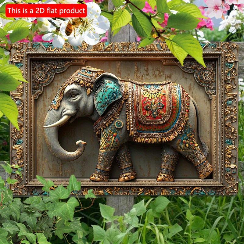 2d Flat 30*20cm, Vintage Thai Elephant Wooden Wall Art, Wooden Sign Decorative Wall Poster, for Home, Kitchen, Garden, Bedroom, Bar Decor. 30*20cm
2d Flat 30*20cm, Vintage Thai Elephant Wooden Wall Art, Wooden Sign Decorative Wall Poster, for Home, Kitchen, Garden, Bedroom, Bar Decor. 30*20cm