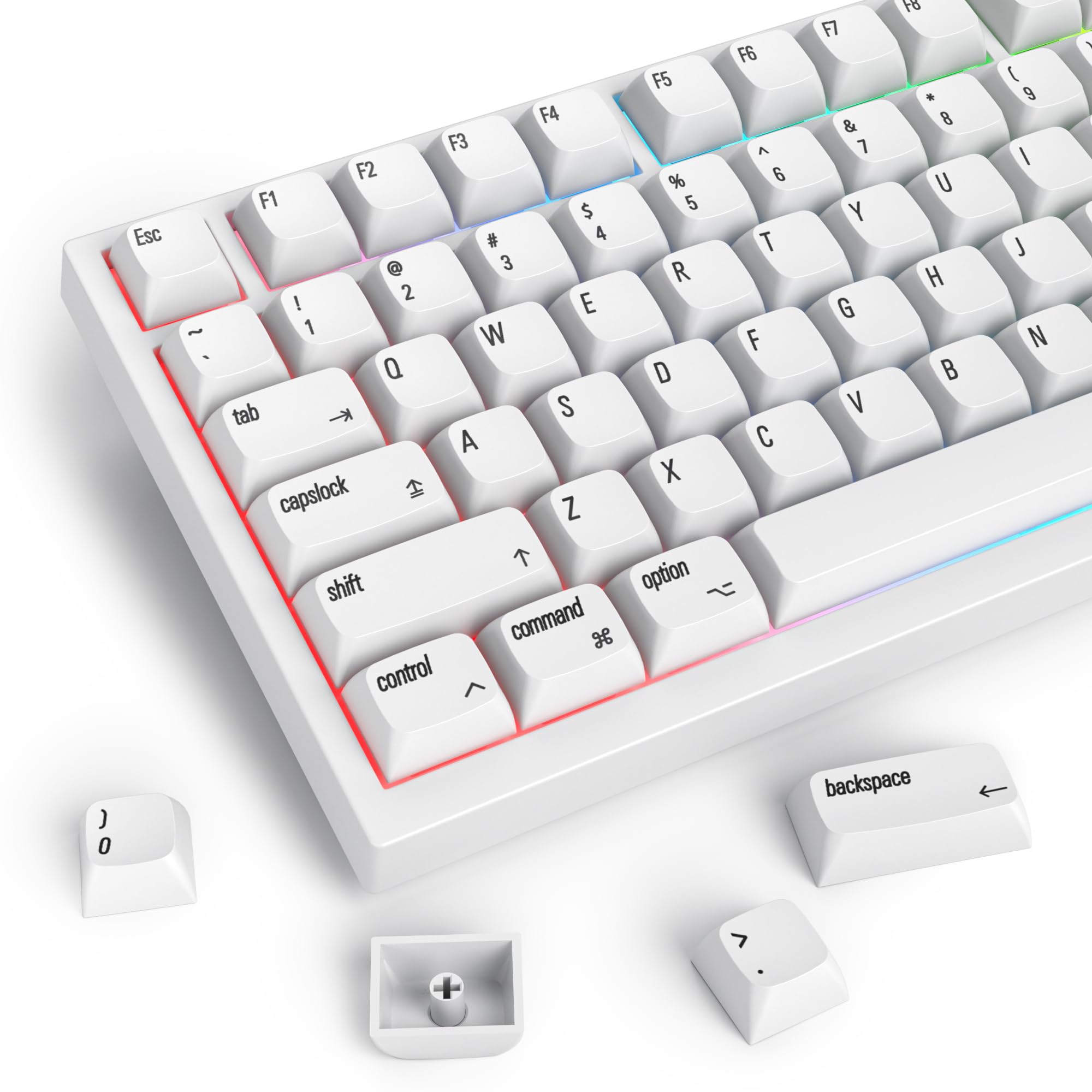 XDA Profile PBT Keycaps 60%, Custom Gaming Keycaps Dye-Sublimation for ANSI US and Layout Cherry Gateron MX Switch Mechanical Keyboard (PINGG English)
XDA Profile PBT Keycaps 60%, Custom Gaming Keycaps Dye-Sublimation for ANSI US and Layout Cherry Gateron MX Switch Mechanical Keyboard (PINGG English)