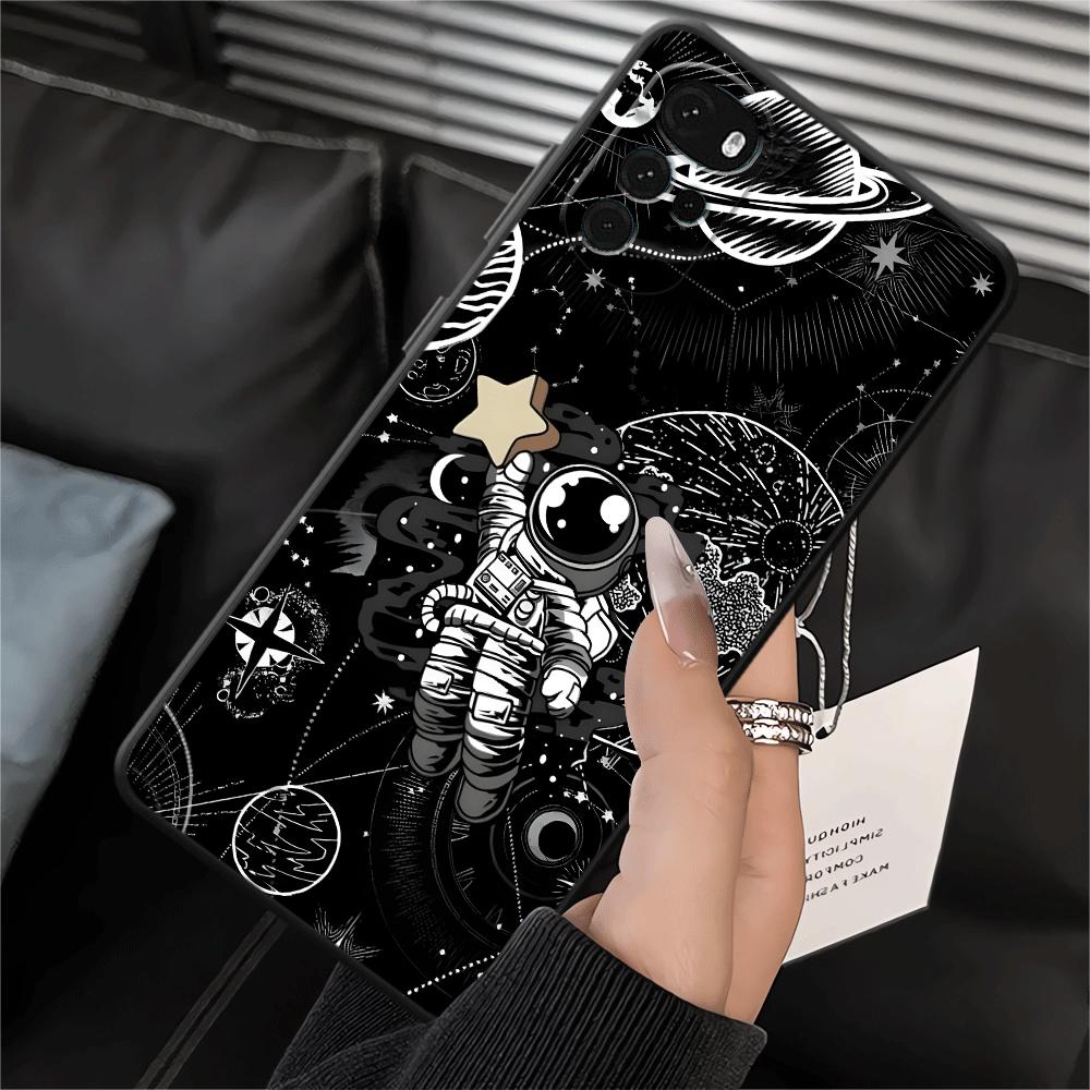 Cartoon Astronaut Phone Cover Case for Motorola Moto G22 Edge40 G52 G51 G73 G53 G30 G71 G32 G60s Edge 20 Pro 30 Lite G50 Motorola Edge 30 Fusion
Cartoon Astronaut Phone Cover Case for Motorola Moto G22 Edge40 G52 G51 G73 G53 G30 G71 G32 G60s Edge 20 Pro 30 Lite G50 Motorola Edge 30 Fusion