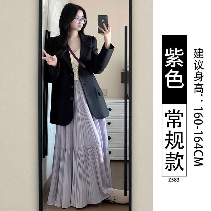 Purple half-length long dress women s spring new high-waisted fairy cake skirt small a-character chiffon big swing skirt S【 37.5-47.5kg 】
Purple half-length long dress women s spring new high-waisted fairy cake skirt small a-character chiffon big swing skirt S【 37.5-47.5kg 】