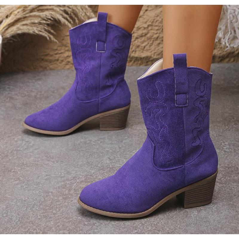 Fashion Autumn-Winter New Women s Square Heel Round Toe Fashion Boots V-Neck Mid-Calf Below-Knee Boots 43 фіолетовий
Fashion Autumn-Winter New Women s Square Heel Round Toe Fashion Boots V-Neck Mid-Calf Below-Knee Boots 43 фіолетовий