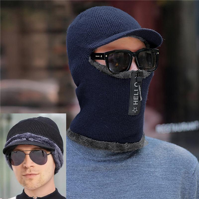 Thicken Plush Warm Ear Cover Hat Men Winter Outdoor Windproof Scarf Visors Caps Casual Cold Protection Knitted One Piece Beanies
Thicken Plush Warm Ear Cover Hat Men Winter Outdoor Windproof Scarf Visors Caps Casual Cold Protection Knitted One Piece Beanies