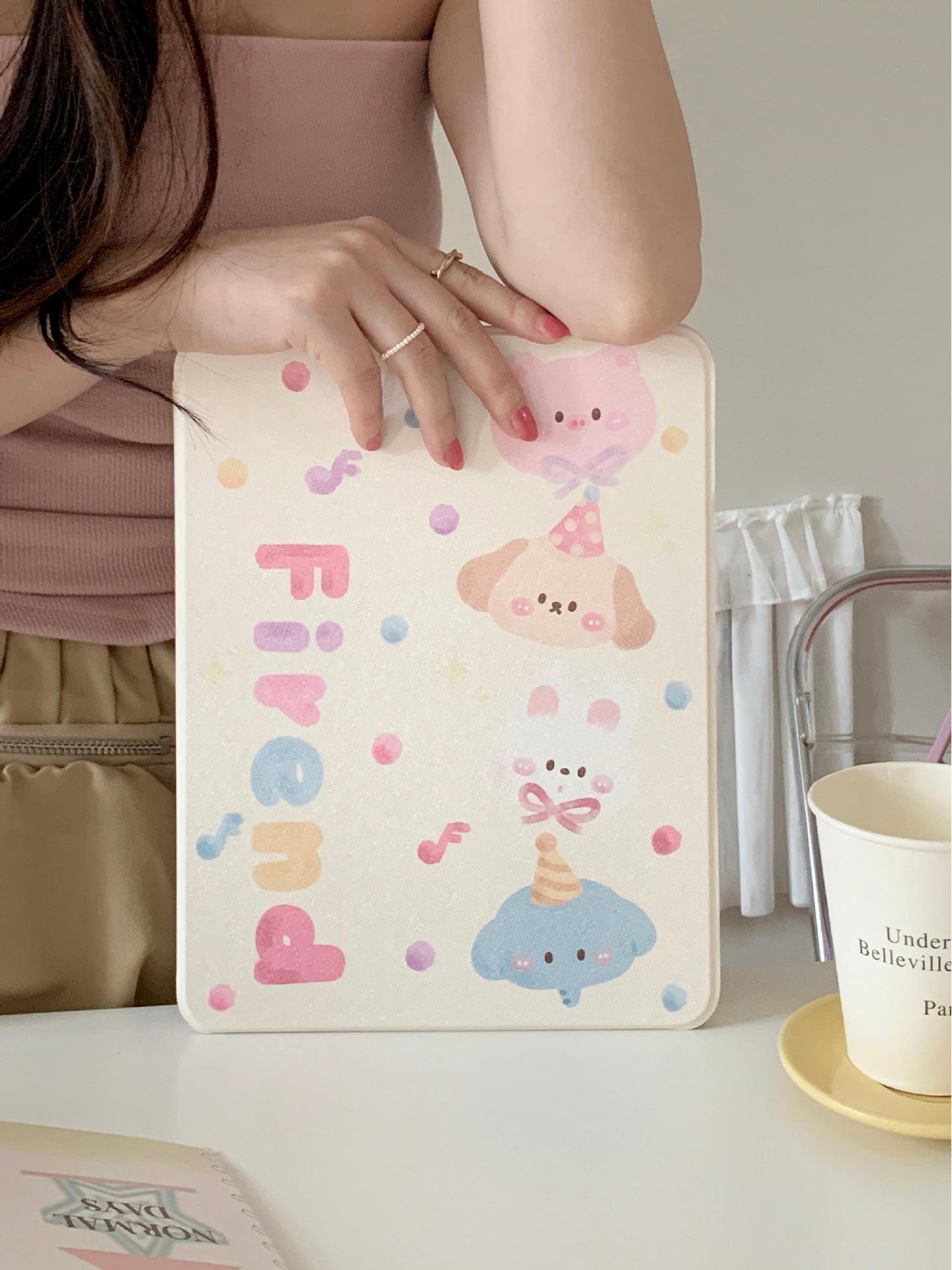 Rotating Cartoon Animal Hat iPad Case for iPad Mini 6 & iPad Pro iPad mini 6/7 (8.3-inch)
Rotating Cartoon Animal Hat iPad Case for iPad Mini 6 & iPad Pro iPad mini 6/7 (8.3-inch)