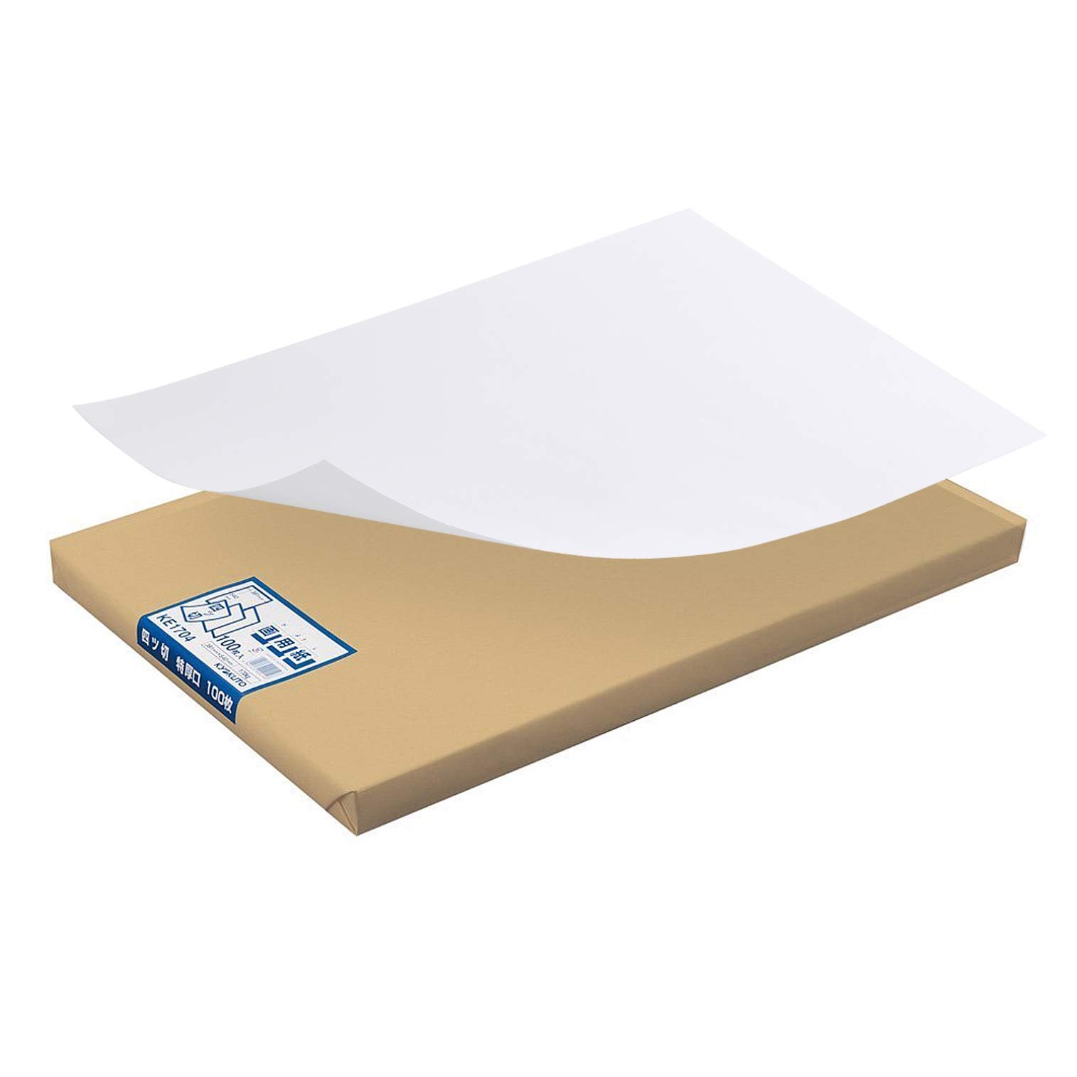 Kyokutou Associates Kyokutou Drawing Extra Cut into 100 Sheets KE1704 Paper, Thick, Quarters,
Kyokutou Associates Kyokutou Drawing Extra Cut into 100 Sheets KE1704 Paper, Thick, Quarters,