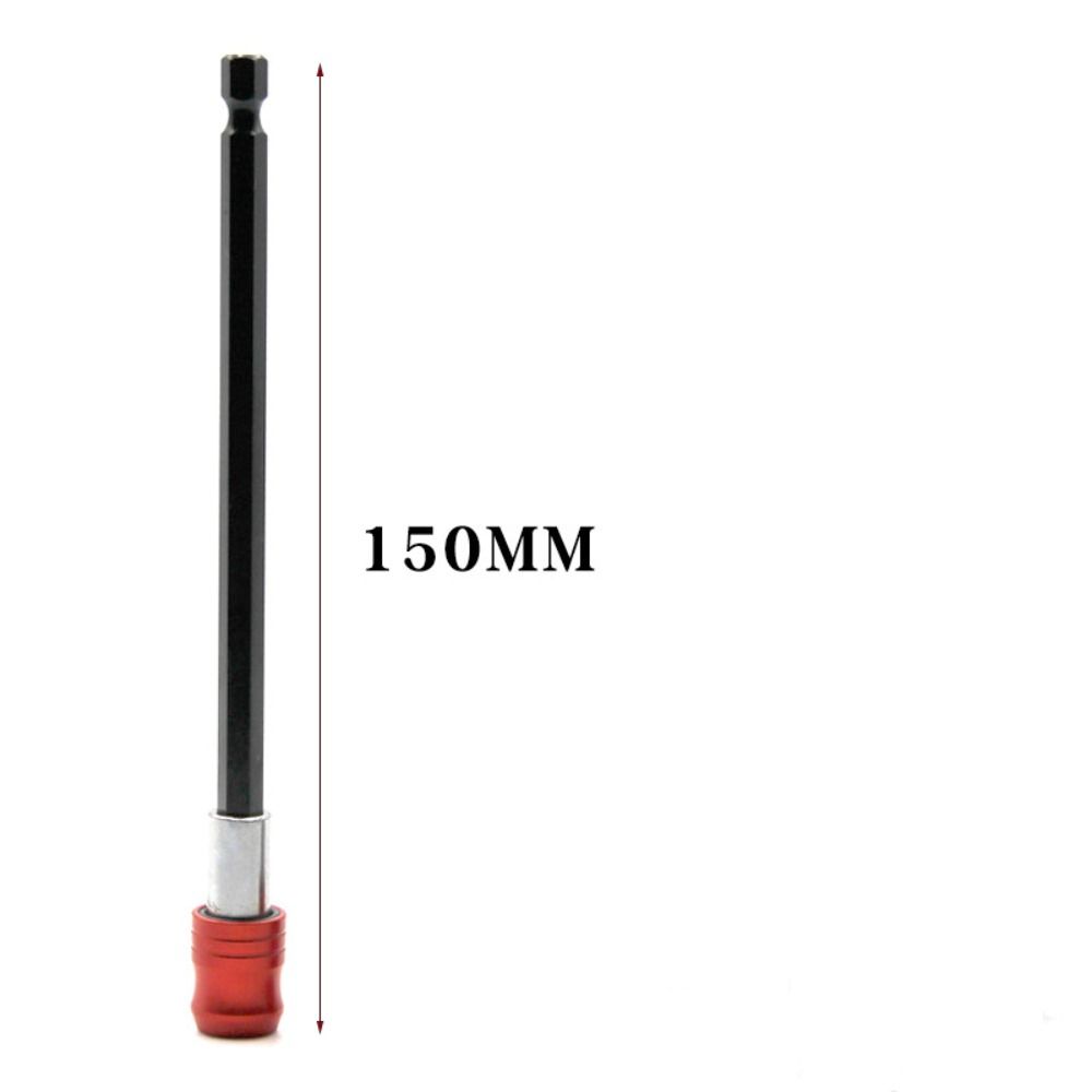 Быстросъемный самоблокирующийся удлинитель 1/4 дюйма с шестигранным хвостовиком для электроинструмента, бита-отвертка 150mm
Быстросъемный самоблокирующийся удлинитель 1/4 дюйма с шестигранным хвостовиком для электроинструмента, бита-отвертка 150mm