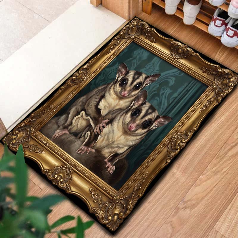 Retro framed animals Pattern Square Carpet,Area Rug,Carpet Rug for Living Room Bedroom Sofa Playroom Decor,Non-slip Floor Mat,Holiday Birthday Gifts 60cmx90cm
Retro framed animals Pattern Square Carpet,Area Rug,Carpet Rug for Living Room Bedroom Sofa Playroom Decor,Non-slip Floor Mat,Holiday Birthday Gifts 60cmx90cm