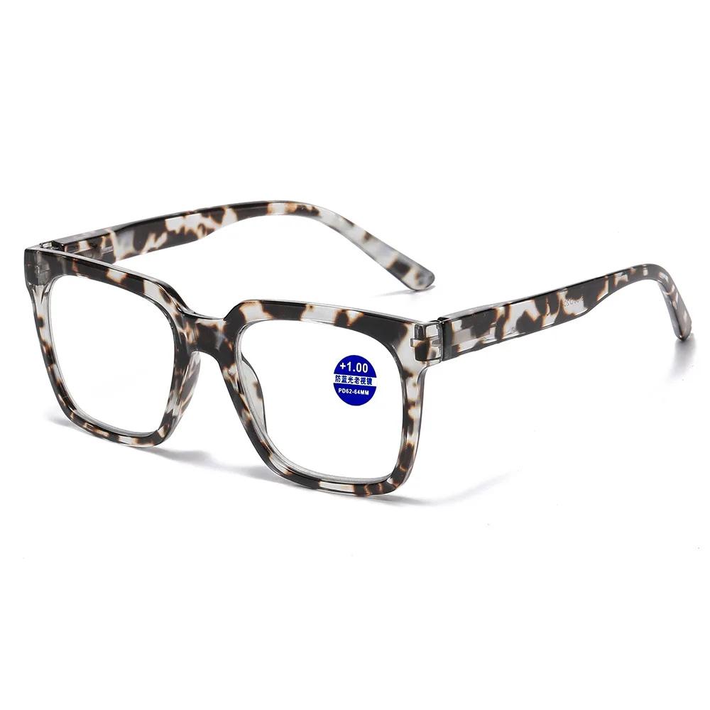 Универсальные очки для чтения с высоким разрешением, модные очки для женщин с большой оправой для пресбиопии, очки для дальнего зрения с защитой от синего света +300
Универсальные очки для чтения с высоким разрешением, модные очки для женщин с большой оправой для пресбиопии, очки для дальнего зрения с защитой от синего света +300