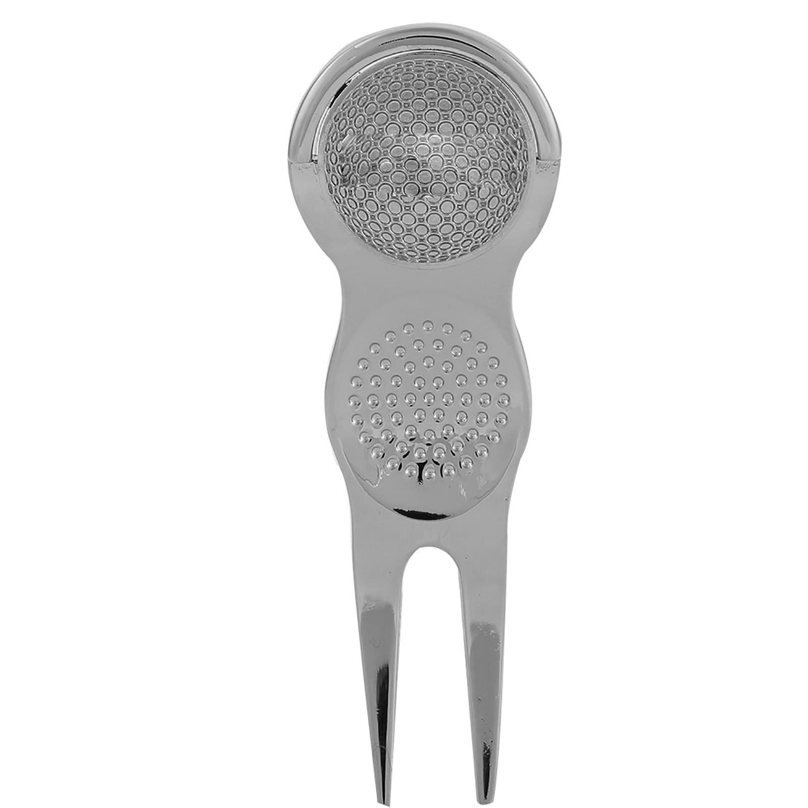 Портативный металлический инструмент для ремонта ямок для гольфа, вилка для паттинг-грина с маркером для мячей для гольфа(Логотип ГОЛЬФА)
Портативный металлический инструмент для ремонта ямок для гольфа, вилка для паттинг-грина с маркером для мячей для гольфа(Логотип ГОЛЬФА)