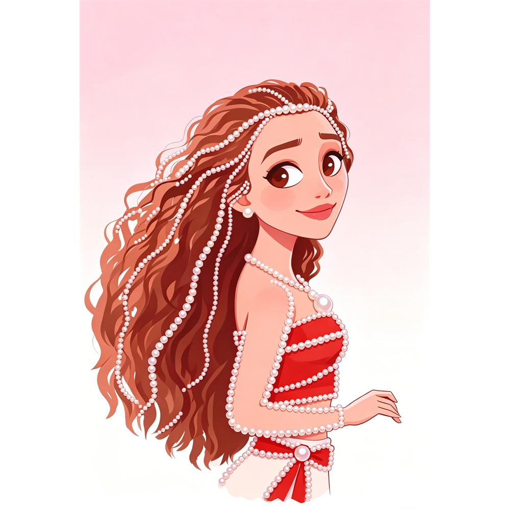 Disney Pearl Painting Moana Princess DIY Pearl Art Pearl Painting Kit Pearl Art Painting Wall Suitable for Home Office Decoration Handmade Gifts 30x40
Disney Pearl Painting Moana Princess DIY Pearl Art Pearl Painting Kit Pearl Art Painting Wall Suitable for Home Office Decoration Handmade Gifts 30x40