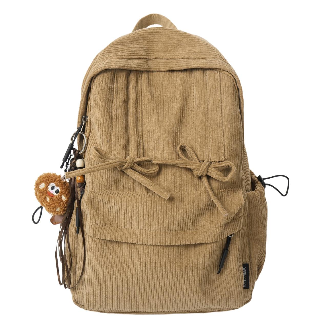 Corduroy Solid Zipper Bow Fashi Backpacks 2026 Spring New Trend Bags Students Large Capacity Simple Casual Backpacks хакі
Corduroy Solid Zipper Bow Fashi Backpacks 2026 Spring New Trend Bags Students Large Capacity Simple Casual Backpacks хакі