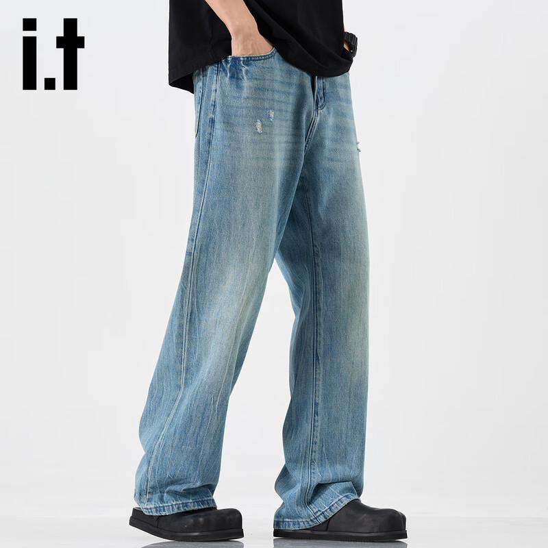 Мужские джинсы Izzue It с рваными коленями прямого кроя в американском уличном стиле 36
Мужские джинсы Izzue It с рваными коленями прямого кроя в американском уличном стиле 36