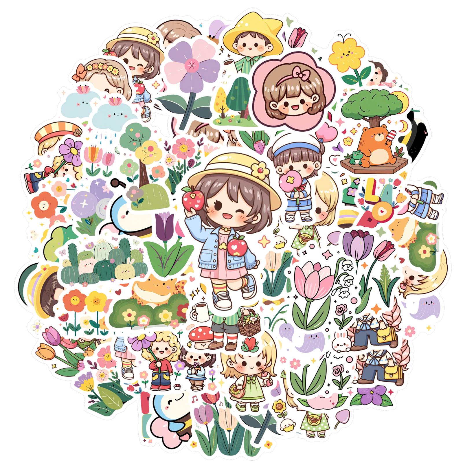 35pcs Pastel Nature Stickers Whimsical Cartoon Teacher Reward Stickers Stickers For DIY Phone Laptop Scrapbook Bike
35pcs Pastel Nature Stickers Whimsical Cartoon Teacher Reward Stickers Stickers For DIY Phone Laptop Scrapbook Bike