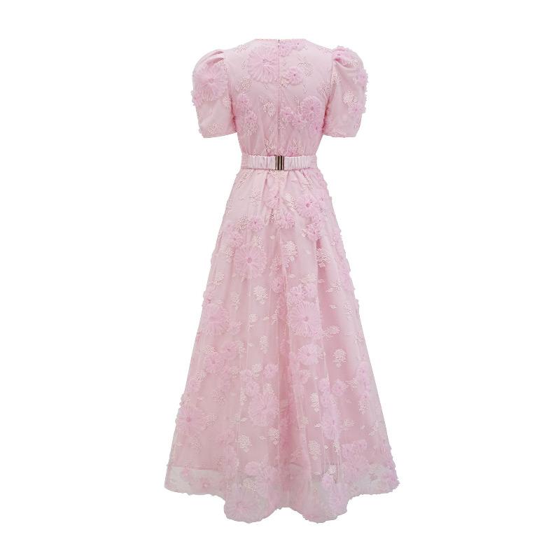 High Waist and Thin Long Dress Age-reducing Short-sleeved High-end Dress S рожевий
High Waist and Thin Long Dress Age-reducing Short-sleeved High-end Dress S рожевий