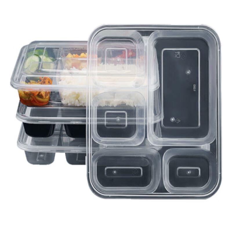 Disposable 5-Compartment Meal Prep Containers
Disposable 5-Compartment Meal Prep Containers