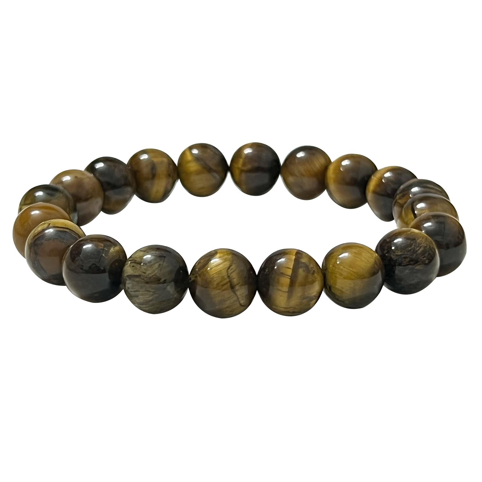 Tiger Eye Beaded Bracelets For Men 10MM 12MM Round Natural Stone Stretch Bangle Semi-Precious Gemstone Bracelet DIY Jewelry Gifts 10mm
Tiger Eye Beaded Bracelets For Men 10MM 12MM Round Natural Stone Stretch Bangle Semi-Precious Gemstone Bracelet DIY Jewelry Gifts 10mm