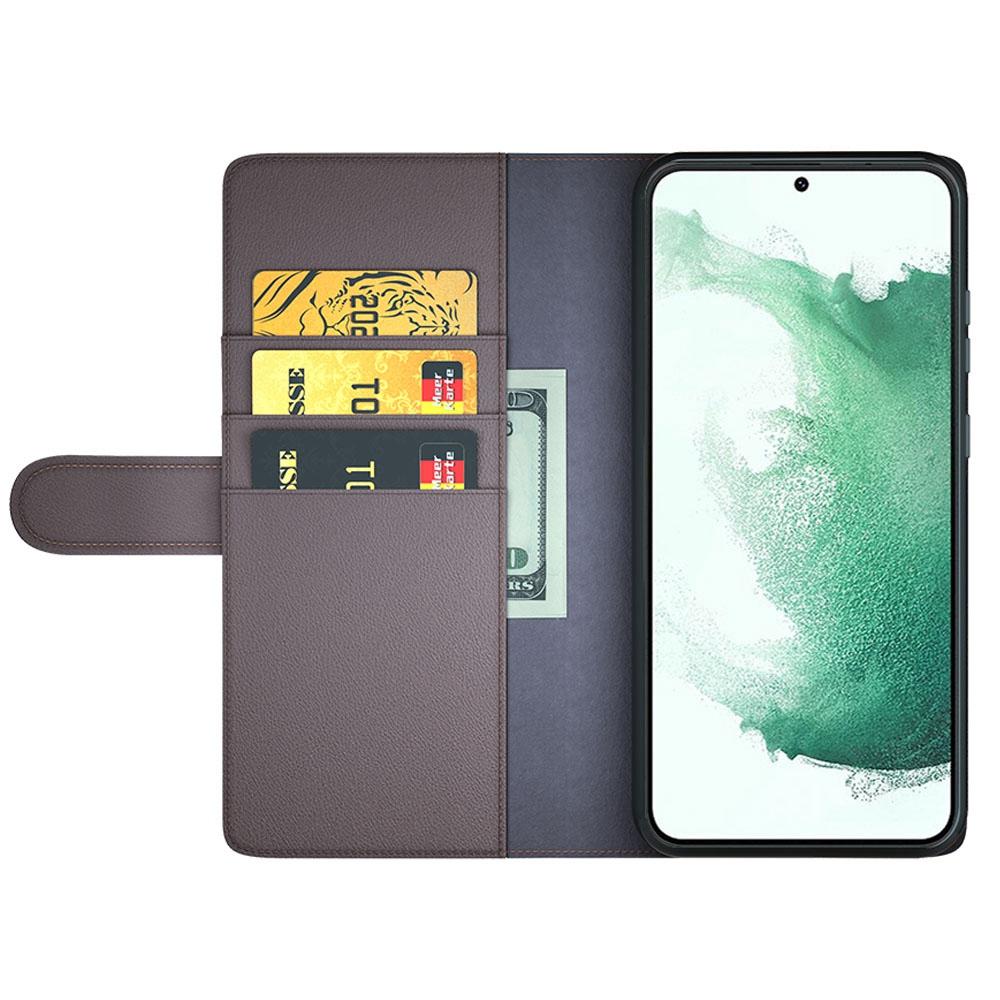 For Samsung Galaxy S23+ Case Genuine Split Leather Phone Cover with Wallet Stand Brown
For Samsung Galaxy S23+ Case Genuine Split Leather Phone Cover with Wallet Stand Brown