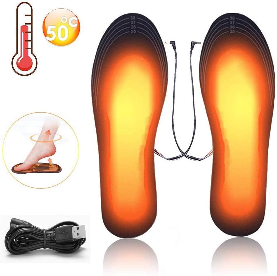 41-46 Size Winter Foot Warmer Heated Insole USB Shoe Insoles Feet Warm Sock Pad Mat Electrically Heating Insoles Warm Thermal Outdoor Unisex 41-46 size
41-46 Size Winter Foot Warmer Heated Insole USB Shoe Insoles Feet Warm Sock Pad Mat Electrically Heating Insoles Warm Thermal Outdoor Unisex 41-46 size
