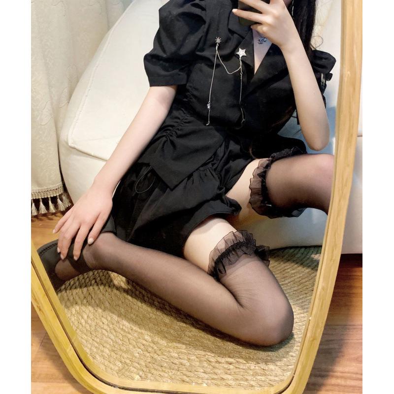 Japanese Lace Over-the-Knee Stockings – Sexy, Transparent, Black & White One Size чорний
Japanese Lace Over-the-Knee Stockings – Sexy, Transparent, Black & White One Size чорний