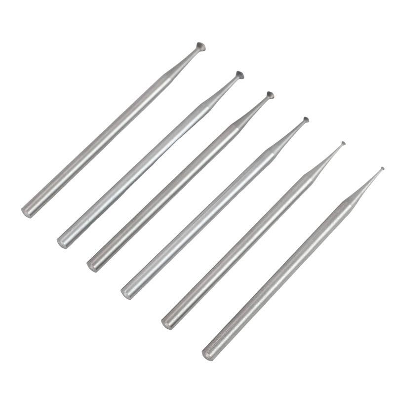 AEE2-6Pcs 90º Burr Set - 3/32Inch Shank Jewelry Making Setting Burs For Lapidary 008-023 срібний
AEE2-6Pcs 90º Burr Set - 3/32Inch Shank Jewelry Making Setting Burs For Lapidary 008-023 срібний