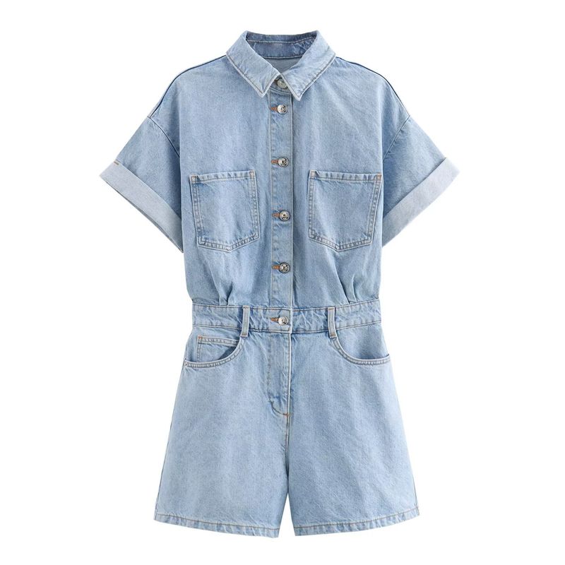 Araltay New Arrival Women s Clothing Fashion Style Fashion All-Match Casual Style Short Denim Jumpsuit 1879039 Light blue M
Araltay New Arrival Women s Clothing Fashion Style Fashion All-Match Casual Style Short Denim Jumpsuit 1879039 Light blue M