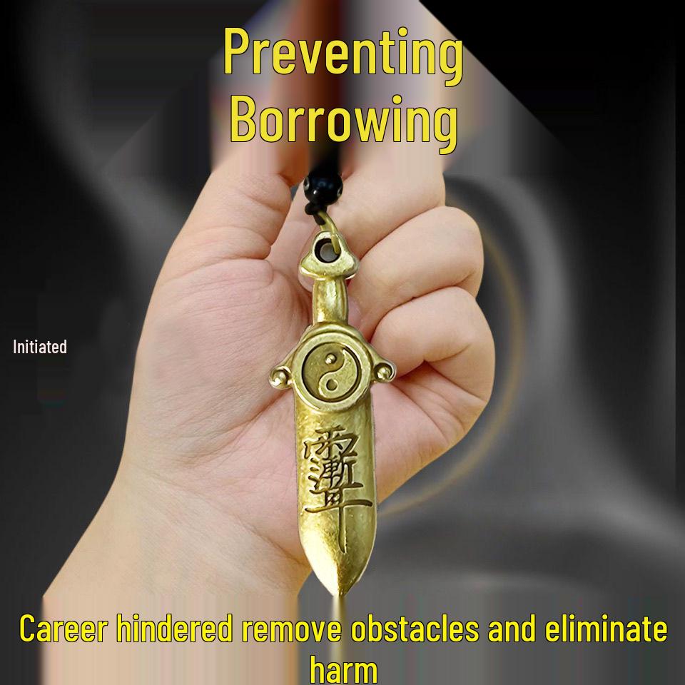 Брелок-амулет «Меч киновари Семи звезд» для удачи, богатства и безопасности
Брелок-амулет «Меч киновари Семи звезд» для удачи, богатства и безопасности