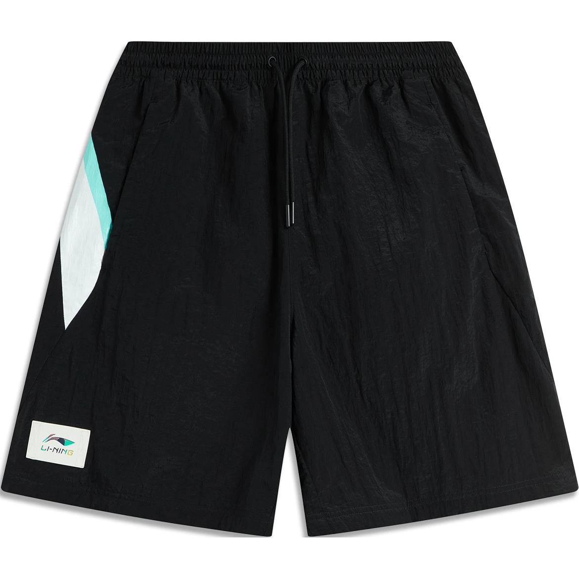 Li Ning My Name Color Block Mid Waist Drawstring Comfortable Breathable Loose Straight Leg Five Point Sports Shorts Unisex shorts Black AKSU951-3 M
Li Ning My Name Color Block Mid Waist Drawstring Comfortable Breathable Loose Straight Leg Five Point Sports Shorts Unisex shorts Black AKSU951-3 M