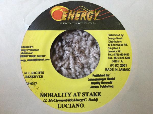 7inch Record LUCIANO - Morality At Stake EP0027 Energy Producti 2001 Jamaica Reggae, Ska & Dub Used
7inch Record LUCIANO - Morality At Stake EP0027 Energy Producti 2001 Jamaica Reggae, Ska & Dub Used