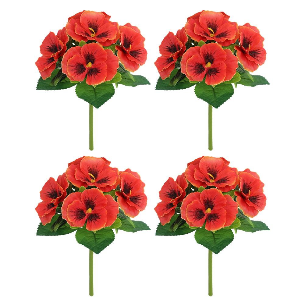 4Pcs Artificial Pansy Flowers Silk Cloth Fake Flower For Bridal Flower Bouquet Wedding Party Home Balcony Decoration Flowers красный
4Pcs Artificial Pansy Flowers Silk Cloth Fake Flower For Bridal Flower Bouquet Wedding Party Home Balcony Decoration Flowers красный