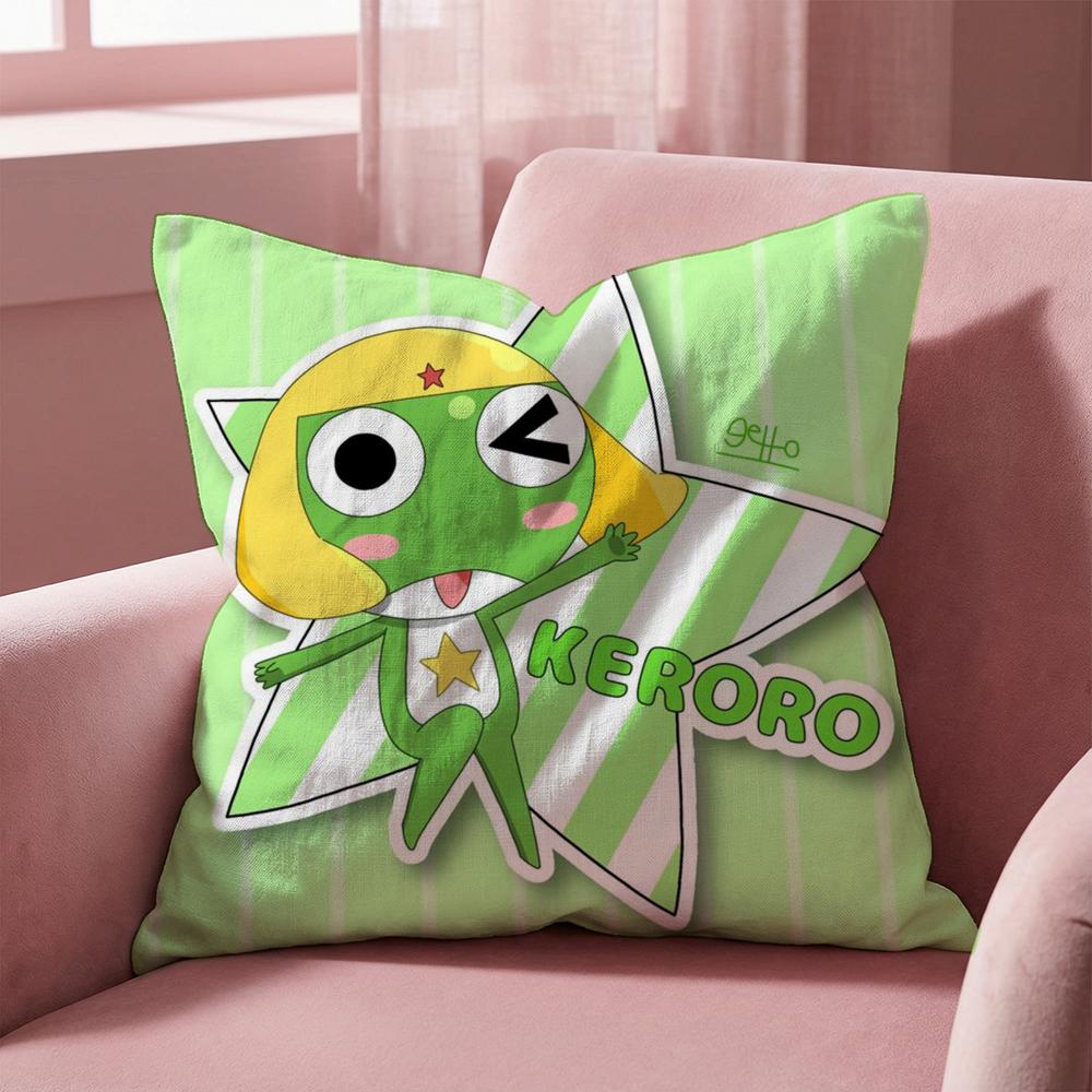 K-Keroro G-Gunsou Frog Cushion Cover Multi-Scene Pillow Cover for Home & Car - Reversible, Soft & Durable for Daily Use 30cmx30cm
K-Keroro G-Gunsou Frog Cushion Cover Multi-Scene Pillow Cover for Home & Car - Reversible, Soft & Durable for Daily Use 30cmx30cm