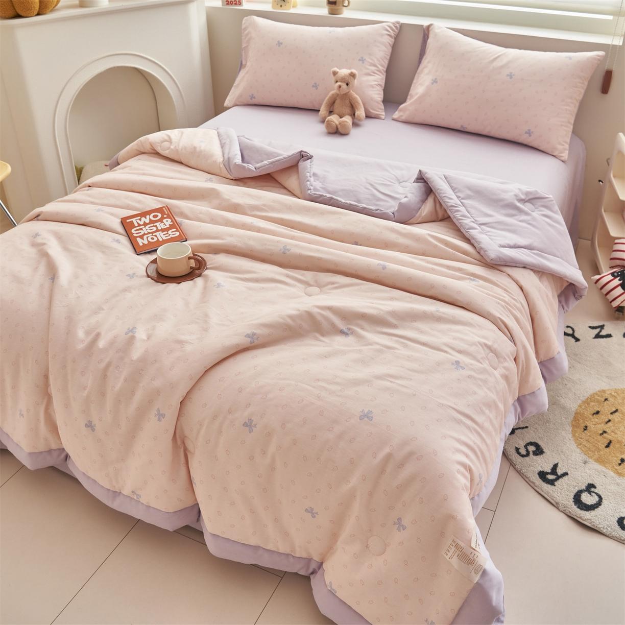 Spring and summer new Class A pure cotton printed summer quilt single piece cotton summer cool quilt, no sheet and pillowcase 150x200cm 1pcs
Spring and summer new Class A pure cotton printed summer quilt single piece cotton summer cool quilt, no sheet and pillowcase 150x200cm 1pcs