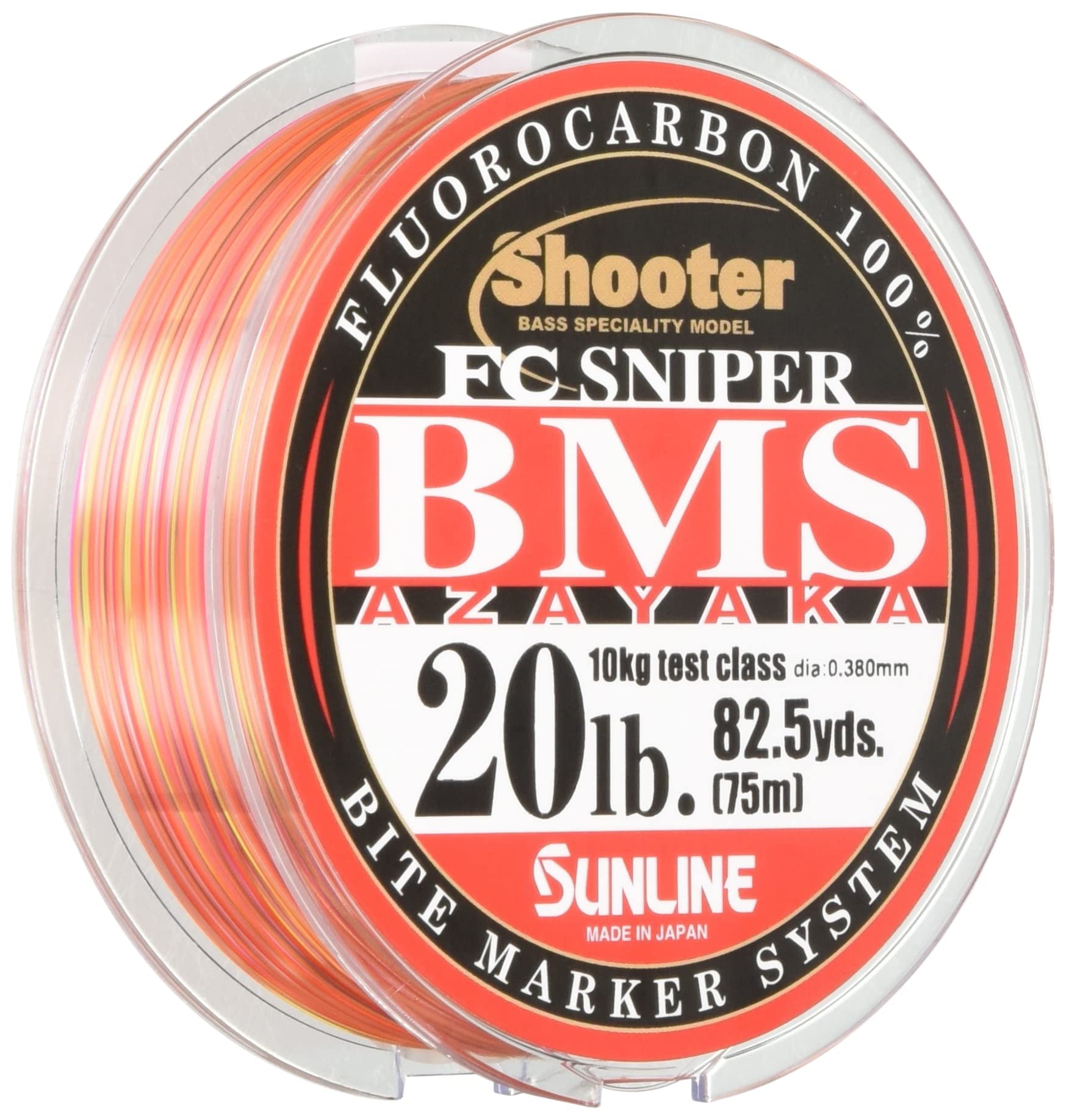SUNLINE Shooter FC Sniper BMS AZAYAKA Fluorocarbon Line for Bass Natural Clear Pink Yellow Green Orange 20lb Fishing, 75m, & & & & Gray,
SUNLINE Shooter FC Sniper BMS AZAYAKA Fluorocarbon Line for Bass Natural Clear Pink Yellow Green Orange 20lb Fishing, 75m, & & & & Gray,
