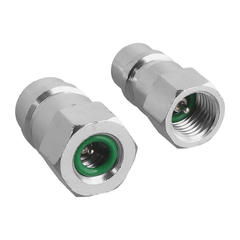 1 Set R12 To For R134A Conversion Kit Air Conditioner Filling Valve Fittings Quick Coupler Valve Adapter Quick Disconnect Couple
1 Set R12 To For R134A Conversion Kit Air Conditioner Filling Valve Fittings Quick Coupler Valve Adapter Quick Disconnect Couple