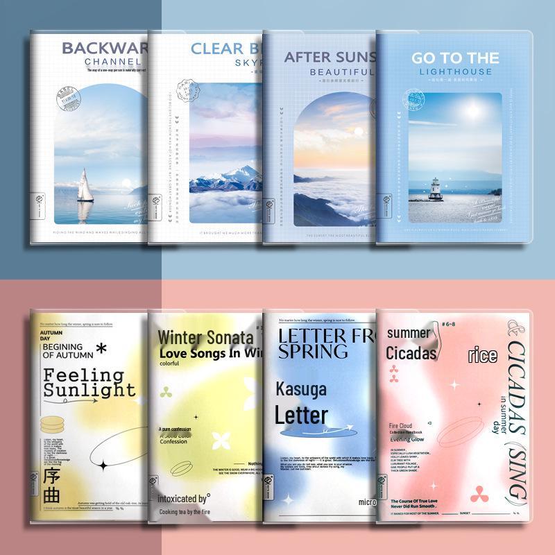 Thickened A5/B5 Plastic Cover Notebook - Large Simple Notebook for College Students and Exams
Thickened A5/B5 Plastic Cover Notebook - Large Simple Notebook for College Students and Exams