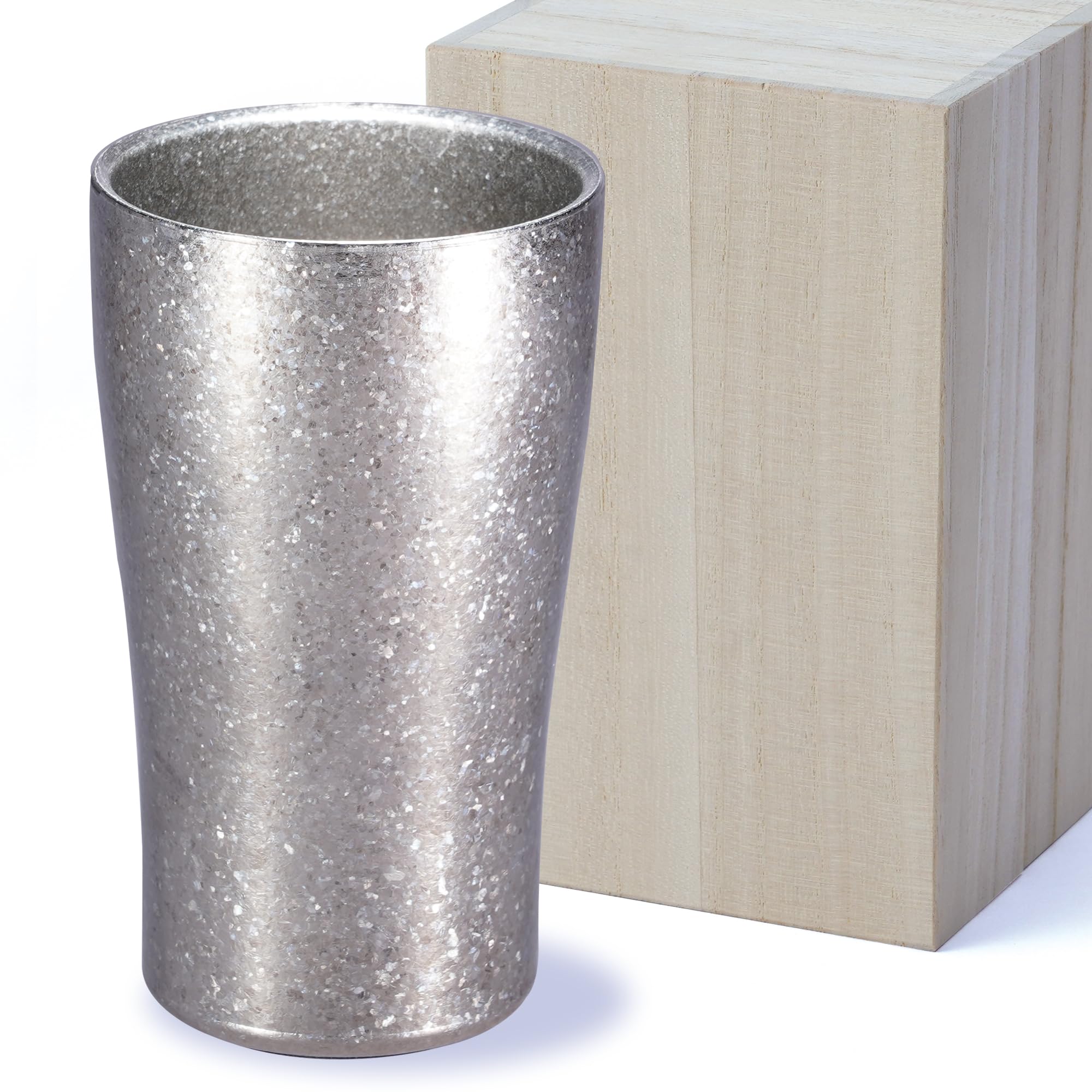 SEIDO Double Structure Titanium Tumbler Titanium Glass Premium Gift Dishwasher Safe 300ml (Silver)
SEIDO Double Structure Titanium Tumbler Titanium Glass Premium Gift Dishwasher Safe 300ml (Silver)