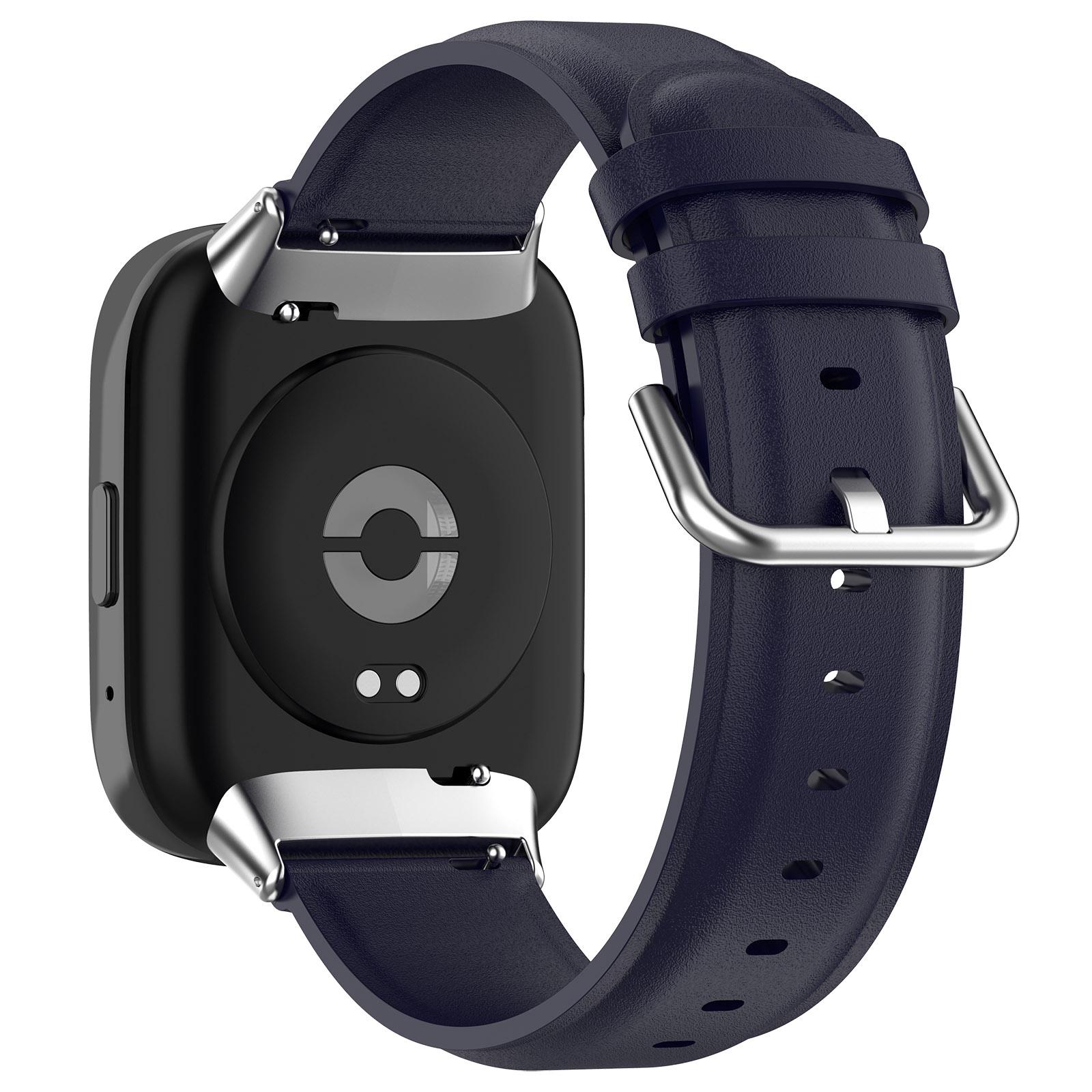 Watch Band for Xiaomi Redmi Watch 3 Active/Redmi Watch 3 Lite,Genuine Cow Leather Wrist Straps with Connector Navy Blue
Watch Band for Xiaomi Redmi Watch 3 Active/Redmi Watch 3 Lite,Genuine Cow Leather Wrist Straps with Connector Navy Blue