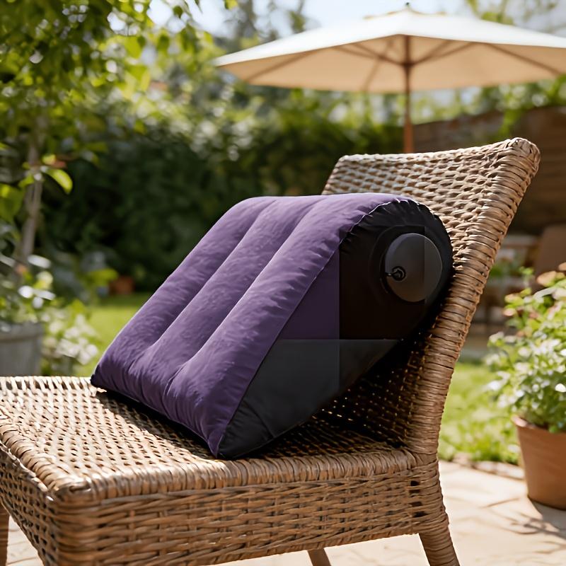 Portable Inflatable Triangular Pillow Press to Inflate Travel Cushion for Back Leg Support Home Office Outdoor Use 1 PIECE PACK фіолетовий
Portable Inflatable Triangular Pillow Press to Inflate Travel Cushion for Back Leg Support Home Office Outdoor Use 1 PIECE PACK фіолетовий