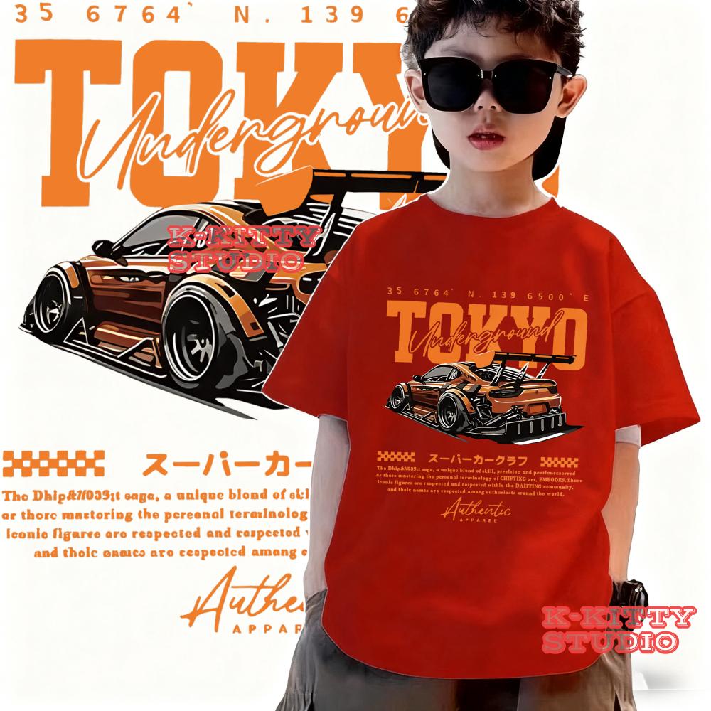 Children s T-shirt loose round neck short sleeved 140
Children s T-shirt loose round neck short sleeved 140