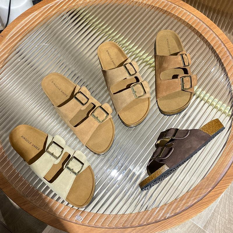 Leather Boken Slippers Women s Cattle Velvet Beach Shoes Non-slip Summer Outer Wear Flat Sandals Boken Cool Slippers 34
Leather Boken Slippers Women s Cattle Velvet Beach Shoes Non-slip Summer Outer Wear Flat Sandals Boken Cool Slippers 34