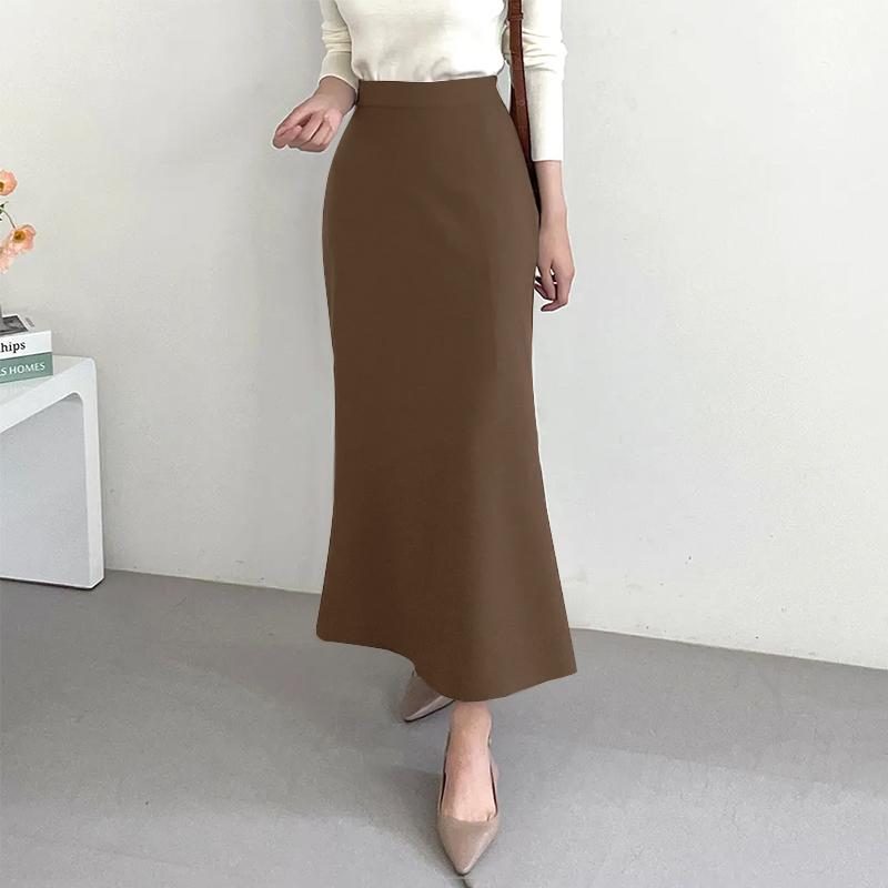 ZANZEA Женские повседневные однотонные длинные юбки-рыбий хвост 5XL коричневый
ZANZEA Женские повседневные однотонные длинные юбки-рыбий хвост 5XL коричневый