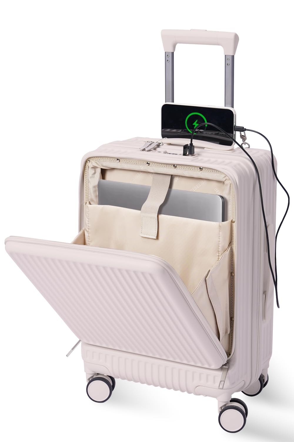 Shishibella Front Carrying Stopper 360 Degree Brake USB TSA Overseas Business Overnight S Dusty Beige Suitcase, Opening, Suitcase, Case, Carry-on,
Shishibella Front Carrying Stopper 360 Degree Brake USB TSA Overseas Business Overnight S Dusty Beige Suitcase, Opening, Suitcase, Case, Carry-on,