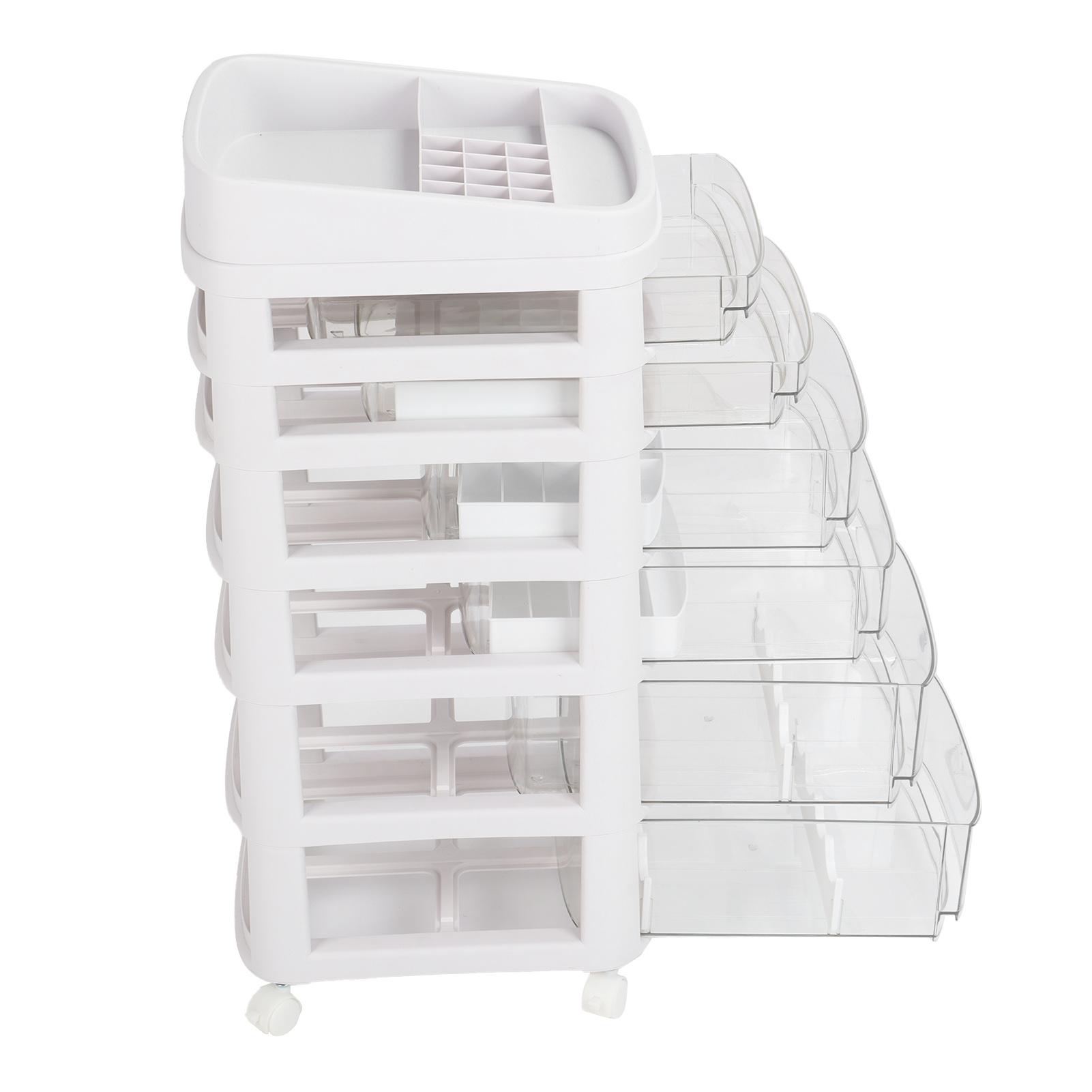 Nail Art Storage Box Multilayer Nail Polish Jewelry Cosmetic Storage Rack With 6 Drawers With Pulleys
Nail Art Storage Box Multilayer Nail Polish Jewelry Cosmetic Storage Rack With 6 Drawers With Pulleys