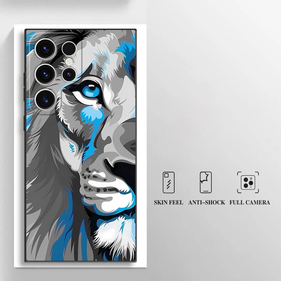 Cartoon Anime Lion Phone Case for Samsung Galaxy S25 Ultra S21+ S24 S22 Plus S20 FE S24Ultra S23 FE S21 Black Soft Shell Galaxy S24 Ultra
Cartoon Anime Lion Phone Case for Samsung Galaxy S25 Ultra S21+ S24 S22 Plus S20 FE S24Ultra S23 FE S21 Black Soft Shell Galaxy S24 Ultra